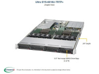 Серверная платформа 1U Supermicro SYS-6018U-TRTP+