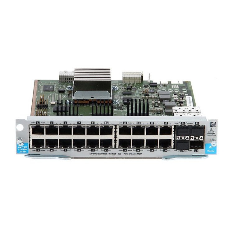 Модуль Aruba 20p PoE+ 1p 40GbE QSFP+ v3 zl2 Mod