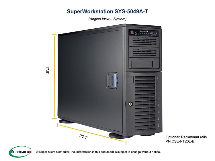 Серверная платформа Supermicro SYS-5049A-T