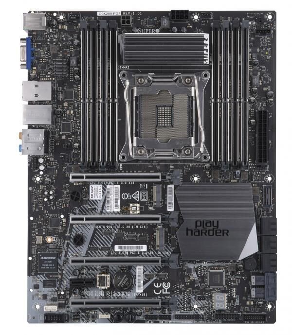 Материнская плата Supermicro MBD-C9X299-PGF