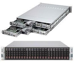 Серверная платформа 2U Supermicro SYS-2016TI-HTRF