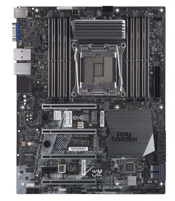 Материнская плата Supermicro MBD-C9X299-RPGF-B Материнская плата Supermicro MBD-C9X299-RPGF-B