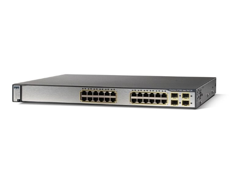 Коммутатор CISCO WS-C3750G-24PS-S