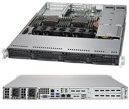 Серверная платформа 1U Supermicro SYS-6019P-WTR