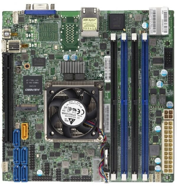 Материнская плата Supermicro MBD-X10SDV-8C+-LN2F-O