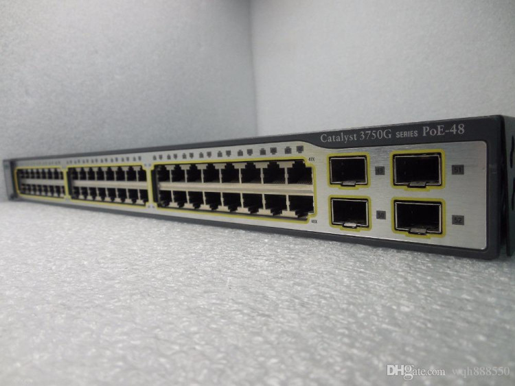 Коммутатор CISCO WS-C3750G-48PS-E
