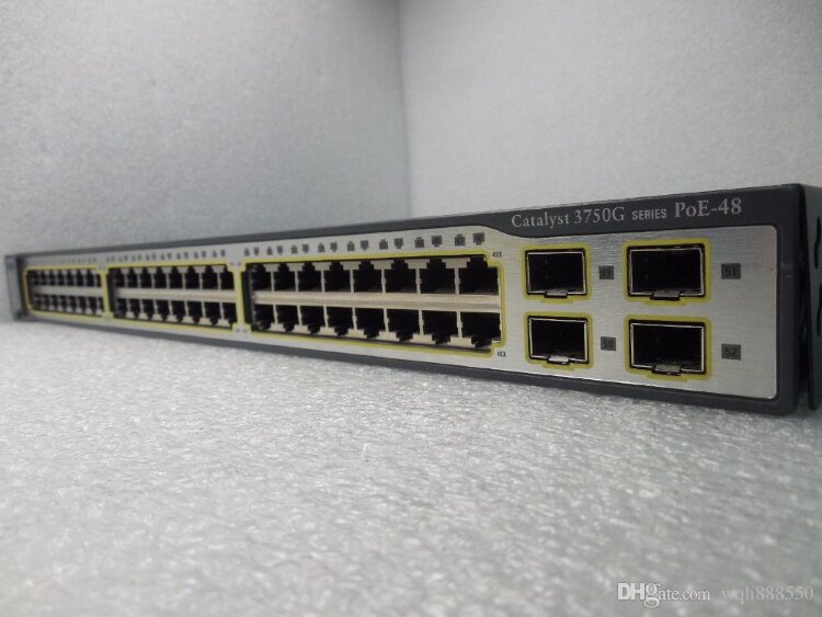 Коммутатор CISCO WS-C3750G-48PS-E
