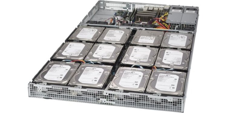 Серверная платформа Supermicro SSG-5019D8-TR12P