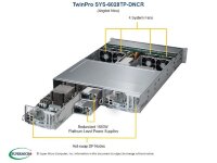 Серверная платформа 2U Supermicro SYS-6028TP-DNCR
