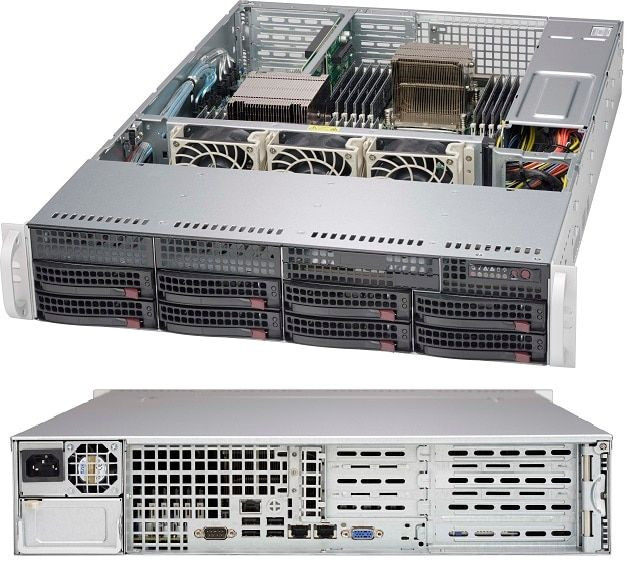 Корпус для сервера Supermicro CSE-825TQ-600WB