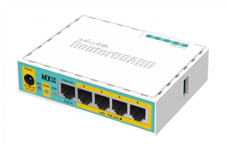 Маршрутизатор MikroTik RB750UPR2