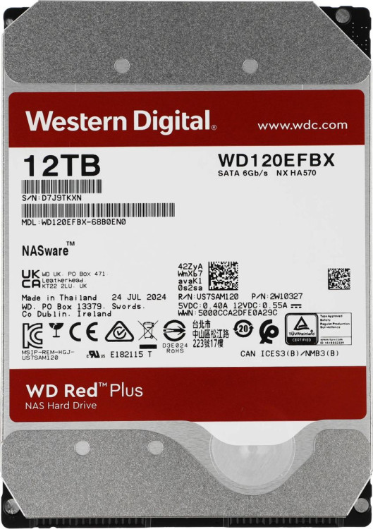 Жесткий диск Western Digital WD120EFBX