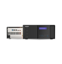 Комбинированное устройство - PoE коммутатор и сетевой RAID-накопитель QNAP QGD-3014-16PT-8G