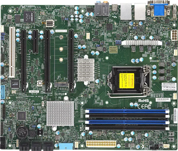 Серверная материнская плата Supermicro MBD-X11SAT-F-O