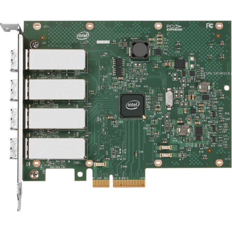 Сетевая карта INTEL I350F4BLK