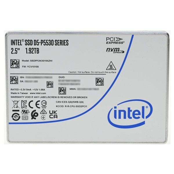 Твердотельный накопитель SSD Intel SSDPF2KX019XZN1