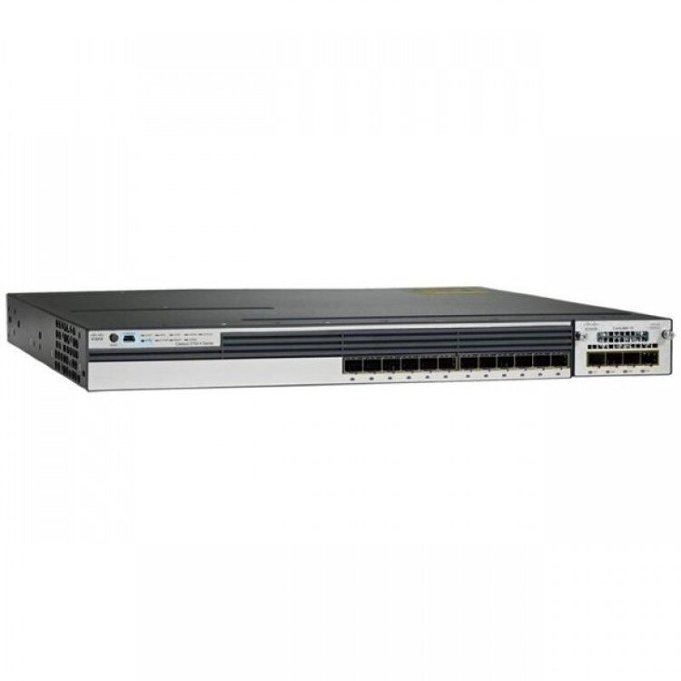 Коммутатор CISCO WS-C3750X-12S-E