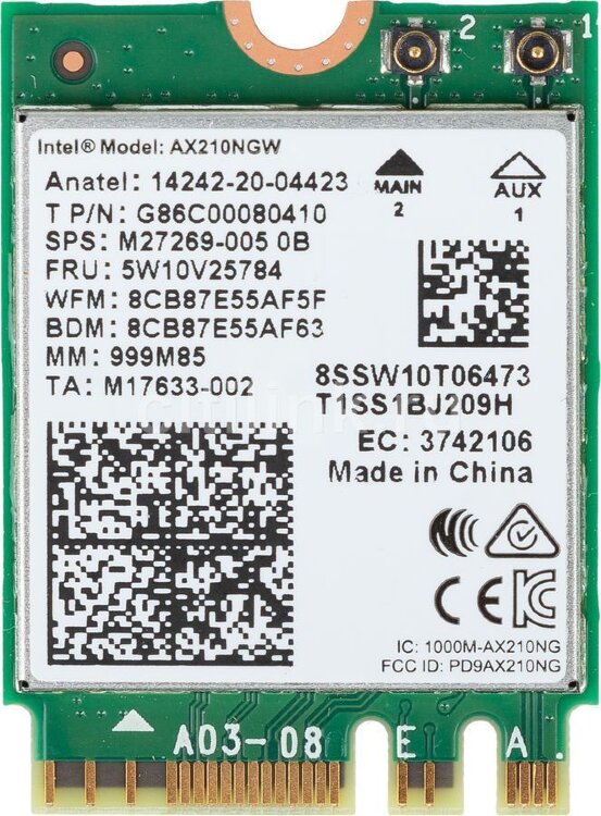 Модуль Intel AX210.NGWG.NV