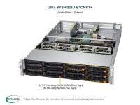 Серверная платформа 2U Supermicro SYS-6028U-E1CNRT+