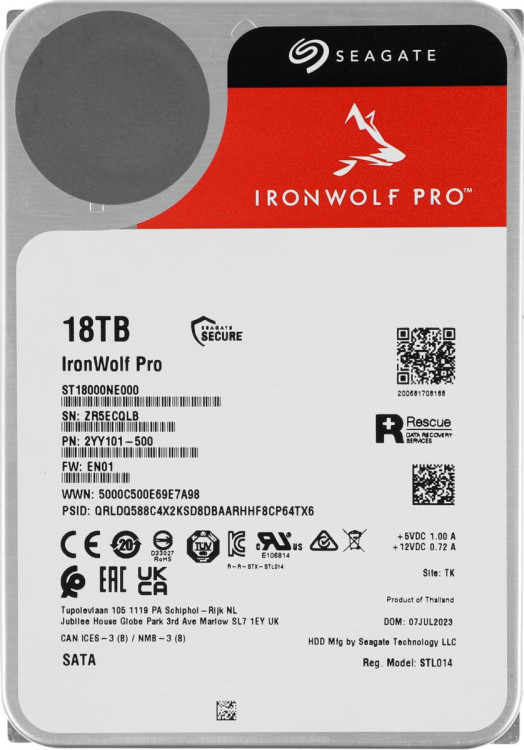 Жесткий диск Seagate ST18000NE000