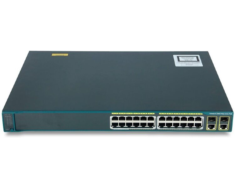 Коммутатор CISCO WS-C2960+24LC-L