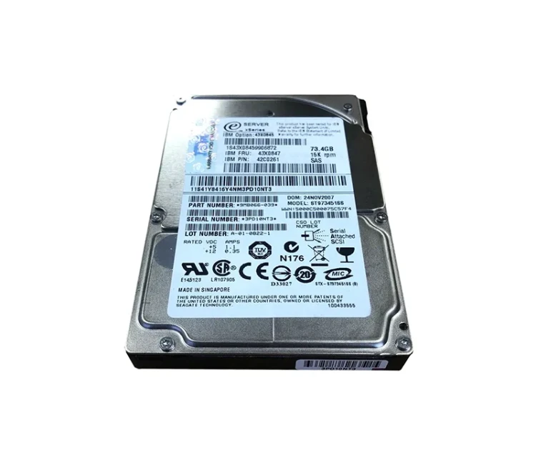 Жесткий диск Lenovo IBM 43X0845 Жесткий диск Lenovo IBM 43X0845