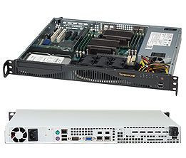 Корпус для сервера Supermicro CSE-512F-600B Корпус для сервера Supermicro CSE-512F-600B