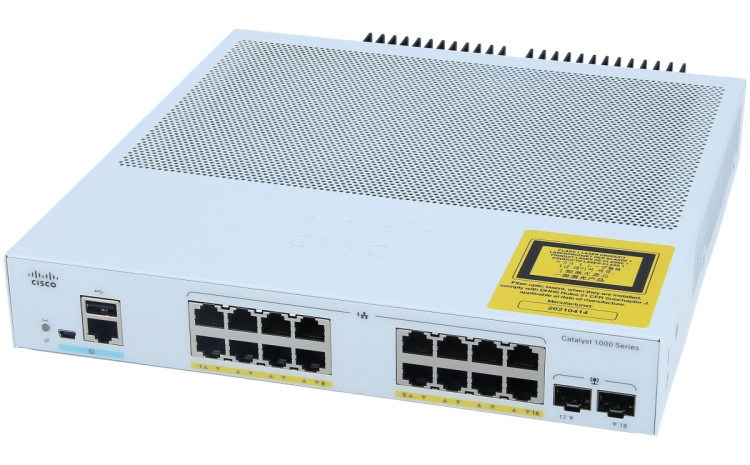 Коммутатор CISCO C1000-16P-2G-L
