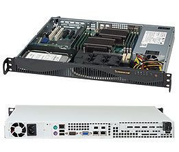 Корпус для сервера Supermicro CSE-512F-600LB Корпус для сервера Supermicro CSE-512F-600LB