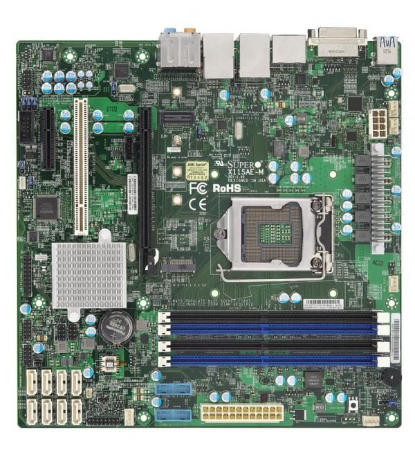 Материнская плата Supermicro MBD-X11SAE-M-B