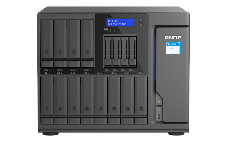 Сетевой RAID-накопитель QNAP TS-1655-8G
