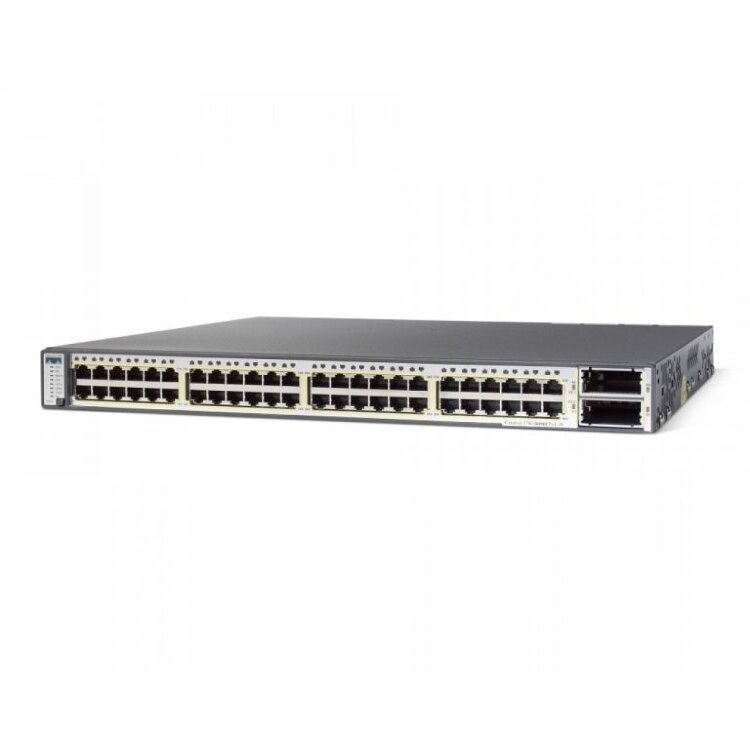Коммутатор CISCO WS-C3750E-48PD-S