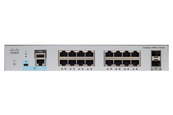 Коммутатор CISCO WS-C2960L-16TS-LL