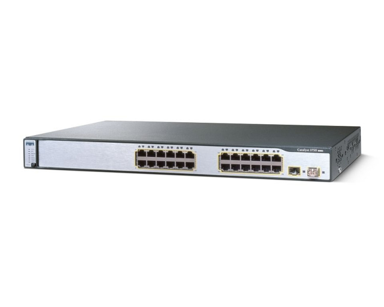 Коммутатор CISCO WS-C3750-24TS-E