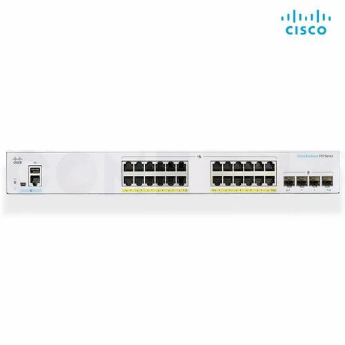 Коммутатор CISCO CBS350-24P-4G-CN