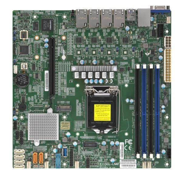 Материнская плата Supermicro MBD-X11SCL-LN4F-B