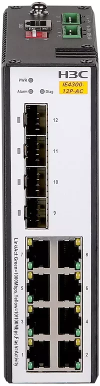 Коммутатор H3C LS-IE4300-12P-AC