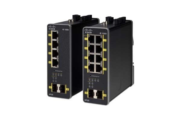 Коммутатор CISCO IE 1000-8P2S-LM Industrial Ethernet Switch