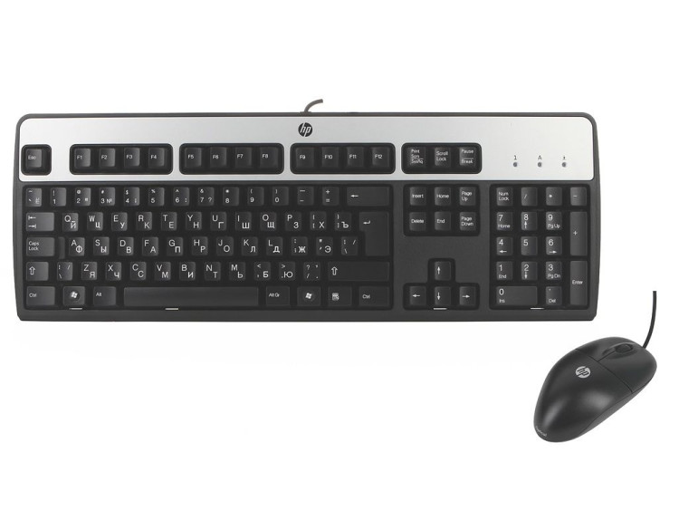 Клавиатура и мышь HP Enterprise 638214-B21