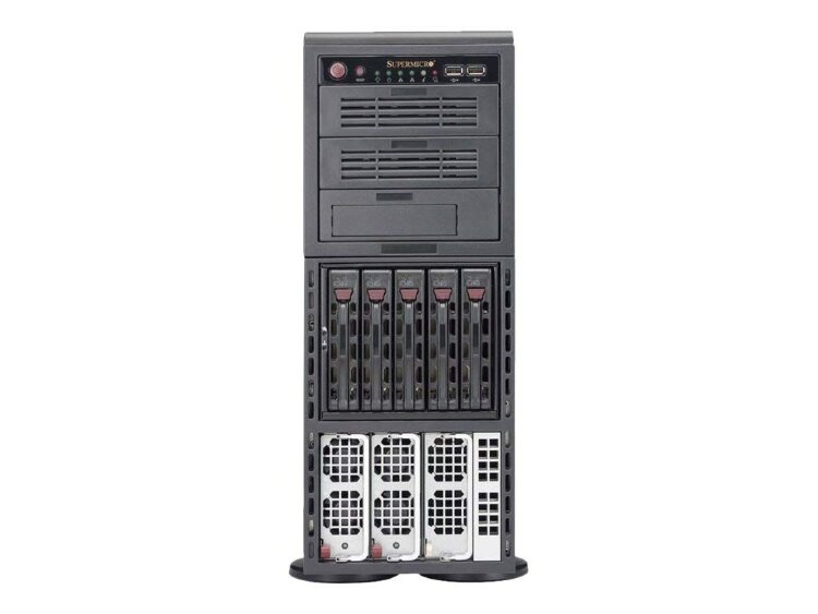 Серверная платформа 4U Supermicro SYS-8048B-C0R3FT