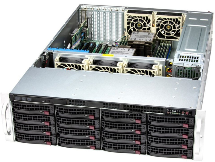 Серверная платформа Supermicro SSG-631E-E1CR16L Серверная платформа Supermicro SSG-631E-E1CR16L