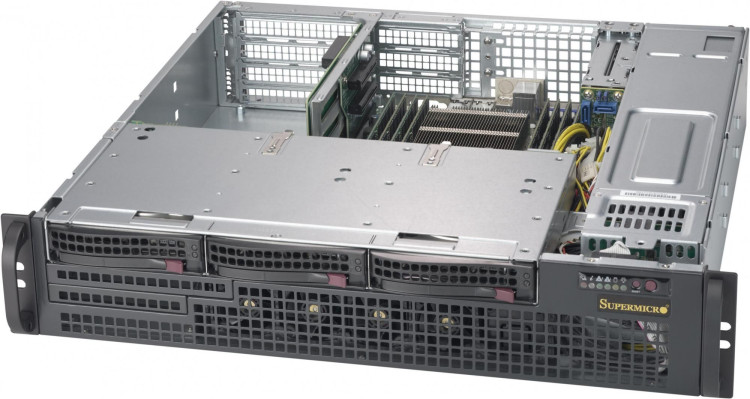 Корпус Supermicro CSE-825MBTQC-R802WB