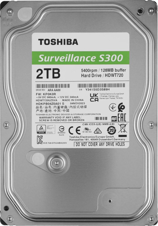 Жесткий диск Toshiba HDWT720UZSVA