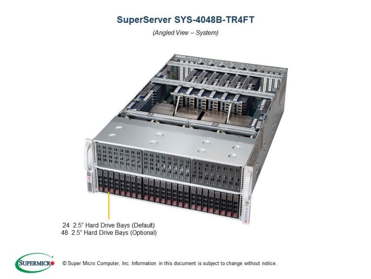 Серверная платформа 4U Supermicro SYS-4048B-TR4FT