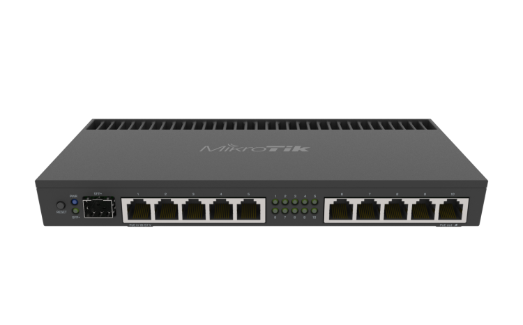 Маршрутизатор MikroTik RB4011IGS+RM
