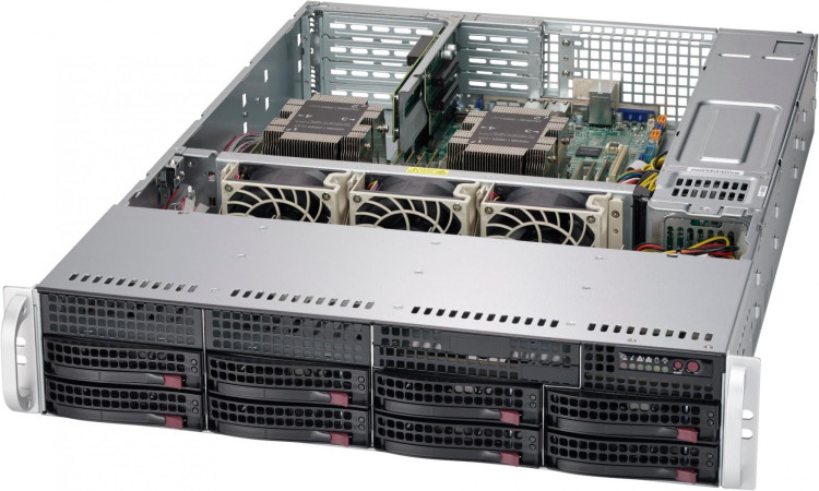 Корпус Supermicro CSE-825TQC-R1K03WB